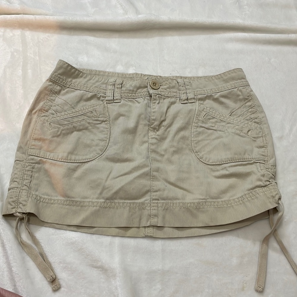 Mini cargo skirt